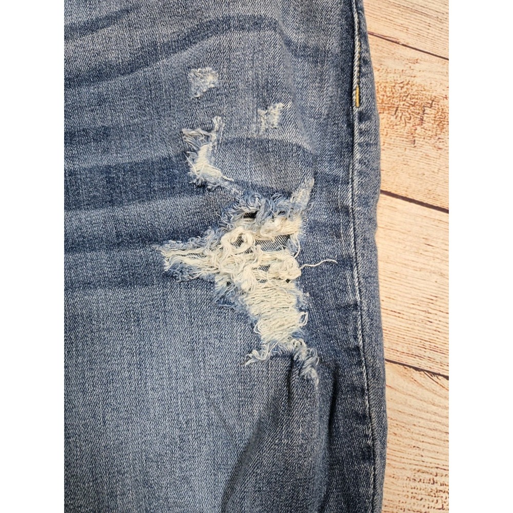 Judy Blue Women's Distressed Boyfriend Fit Jeans Size 15/32 Medium Wash Denim - Picture 6 of 12